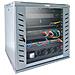 Armadio Rack 19" a Muro 9 Unità P. 600 mm Flat Pack Grigio - Foto miniatura 1