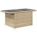 Set Divano da Giardino 9 pz con Cuscini Beige in Polyrattan - Foto miniatura 6