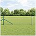Recinzione Esagonale  Verde 0,4x50 m Acciaio, Pali per Recinzione  con Punta 13 pz Ø32 mm 60 cm Acciaio Zincato - Foto miniatura 2