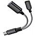 Adattatore Multifunzione Type-c A Usb Con Ricarica Pd 60w E Otg Black - Foto miniatura 2