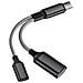 Adattatore Multifunzione Type-c A Usb Con Ricarica Pd 60w E Otg Black - Foto miniatura 1