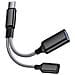 Adattatore Multifunzione Type-c A Usb Con Ricarica Pd 60w E Otg Black - Foto miniatura 3