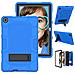 Custodia Per Samsung Galaxy Tab A7 10.4"" Armored Con Supporto Blu - Foto miniatura 4