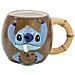 Tazza 325ml 3d Stitch Effetto Noce Di Cocco Collezione Coconut, Marrone - Foto miniatura 1