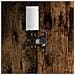 Toeletta con Luci LED Rovere Affumicato 102x33x135 cm - Foto miniatura 9