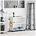 Carrello per Attrezzi con lo scaffale Bianco 75 x 35 x 73 cm - Foto miniatura 2