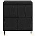 Sideboards 2 pcs Rovere nero 120 x 35 x 70 cm Legno multistrato - Foto miniatura 7