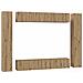 Set mobile TV 10 pcs rovere artigianale 30.5 x 30 x 90 cm - Foto miniatura 1