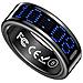 Smart Ring Con Display: Controllo Touch, Monitoraggio Fitness E Telecomando Black 14 - Foto miniatura 6