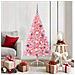 Albero di Natale artificiale con luci integrate Rosa 150 cm PVC - Foto miniatura 2