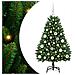 Albero di Natale artificiale Verde 120 cm PVC e Metallo - Foto miniatura 1