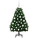 Albero di Natale artificiale Verde 120 cm PVC e Metallo - Foto miniatura 4