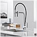 Rubinetto per lavello da cucina, Blackswan, tipo M373, modello cromato, con uscita acqua purificata e doccia mobile a 2 modalità, misura 49 cm - Foto miniatura 2