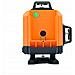 Livella Laser Orange Tiger Rot12l - 12 Linee, Set Con Treppiede 43-120cm, Occhiali Protettivi, Bersaglio Verde | Precisione E Durata | Ip54 - Foto miniatura 5