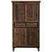 Armadio In Legno 4 Ante E 2 Cassetti 90x45x160h Cm - Foto miniatura 2