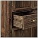 Armadio In Legno 4 Ante E 2 Cassetti 90x45x160h Cm - Foto miniatura 6