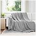 Coperte da Pile 6 pcs Grigio 270 x 240 cm Panno - Foto miniatura 2