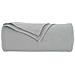 Coperte da Pile 6 pcs Grigio 270 x 240 cm Panno - Foto miniatura 5