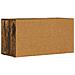 Mobile TV Rovere fumé 80 x 35 x 40 cm Legno multistrato - Foto miniatura 7
