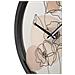 Orologio Da Parete Flower B Con Decoro Floreale Multicolor - Foto miniatura 4