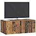 Mobile Porta TV da Muro Legno antico 78,5 x 41 x 30 cm - Foto miniatura 2
