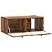 Mobile Porta TV da Muro Legno antico 78,5 x 41 x 30 cm - Foto miniatura 3