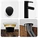 Set di mobili per il bagno 5 pcs Legno antico - Foto miniatura 9