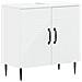 Armadio per Lavabo da Bagno HAARLEM Bianco 59,5 x 31,5 x 59 cm - Foto miniatura 1