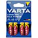 Longlife Max Power, Batteria Alcalina, AA, Mignon, LR6, 1.5V, Blister da 4, Made in Germany - Foto miniatura 2