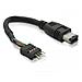 Cavo per trasferimento dati 82379 - FireWire - 16,50 cm - 1 x Maschio FireWire - 1 x Maschio Connettore proprietario - Foto miniatura 1