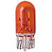 Set 10 dine Wy5w W-base T10 12v. 5w Arancione, - Foto miniatura 5