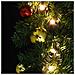 Ghirlanda di Natale Decorata con Palline e Luci a LED 10 m - Foto miniatura 5