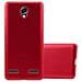 Custodia Compatibile Con Zte Blade L7 In Rosso Metallico - Coperchio Protettivo In Silicone Tpu Flessibile - Foto miniatura 1
