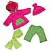 84664 - Vestiti Invernali Per Bambole: Pantaloni, Felpa Con Cappuccio, Sciarpa E Cappello, 46 Cm - Foto miniatura 1
