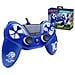 Pro4 Controller Calcio Per Playstation 4 - Ps4 Slim - Ps4 Pro - Playstation 3 - Pc Pro 4 - Blu Cablato - Foto miniatura 1