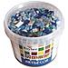 Mosaico Benna Per Arti E Mestieri Vetro Blue Shades 1x1 Cm 1 Kg 1300 Pezzi - Foto miniatura 3