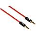 1m 3.5mm / 3.5mm 1m 3.5mm 3.5mm Rosso cavo audio - Foto miniatura 1