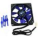 BlackSilentFan X2, Computer case, Ventilatore, Nero - Foto miniatura 2