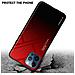 Custodia Compatibile Con Apple Iphone 13 Mini In Rosso - Nero - Coperchio Protettivo Bicolore In Vetro Temperato E Silicone Tpu - Foto miniatura 4