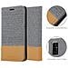 Custodia Compatibile Con Honor 30 In Grigio Chiaro Marrone - Coperchio Protettiva Con Chiusura Magnetica, Funzione Stand E Tasca Per Le Carte - Foto miniatura 6