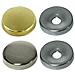 Borchia Coprivite Conica Mm 16 Ottone Nichelato X 200 Pz Metal Minuterie G. b. Manzoni - Foto miniatura 4
