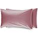 Coppia Federe Per Camper Roulotte Con Patella 100% Cotone Tinta Unita Federe Rosa - Foto miniatura 1