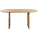 Tavolo Da Pranzo Legno D'acacia Chiaro 180 X 90 Cm Skye - Foto miniatura 5
