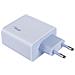AK-CH-14 Caricabatterie per dispositivi mobili Lettore e-book, MP3, MP4, Computer portatile, Telefono cellulare, Smartphone, Orologio intelligente, Tablet, Telefono, Universale Bianco AC Ricarica rapida Auto - Foto miniatura 2