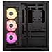 Case 3500X Mid-Tower min ITX /mATX /ATX /E-ATX 2 Porte USB 3.2 Colore Nero - Foto miniatura 6