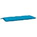 Cuscino Per Panca Azzurro 120x50x7 Cm In Tessuto Oxford - Foto miniatura 2