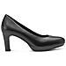 Black Elegant Closed Pumps Scarpe Con Tacco Pelle Scarpe Donna Nero Eu 40, 1-22410-41 001 - Foto miniatura 2