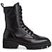 Lace Boot Black Stivali Pelle Scarpe Donna Nero Eu 38, 1-25213-43 001 - Foto miniatura 2
