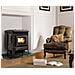 Stufa A Pellet Riscaldamento 8Kw Riscaldata 229 m³ Ventilata Extraflame Nordica TEODORA EVO Ghisa Smaltata - Foto miniatura 3
