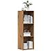 Libreria Rovere Artigianale 36x30x114 Cm In Legno Multistrato - Foto miniatura 1